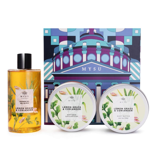 beautybox set cadou femei lemongrass si coriandru