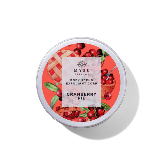 scrub de corp exfoliant cranberry pie MYSU