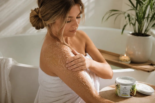 exfoliere cu scrub de corp MYSU