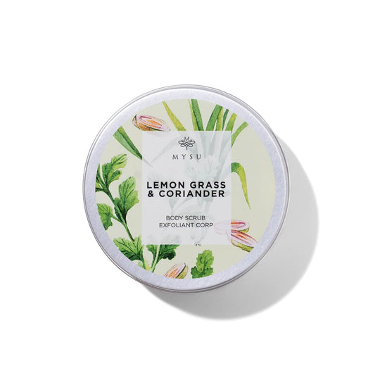 scrub de corp exfoliant cu lemongrass si coriandru