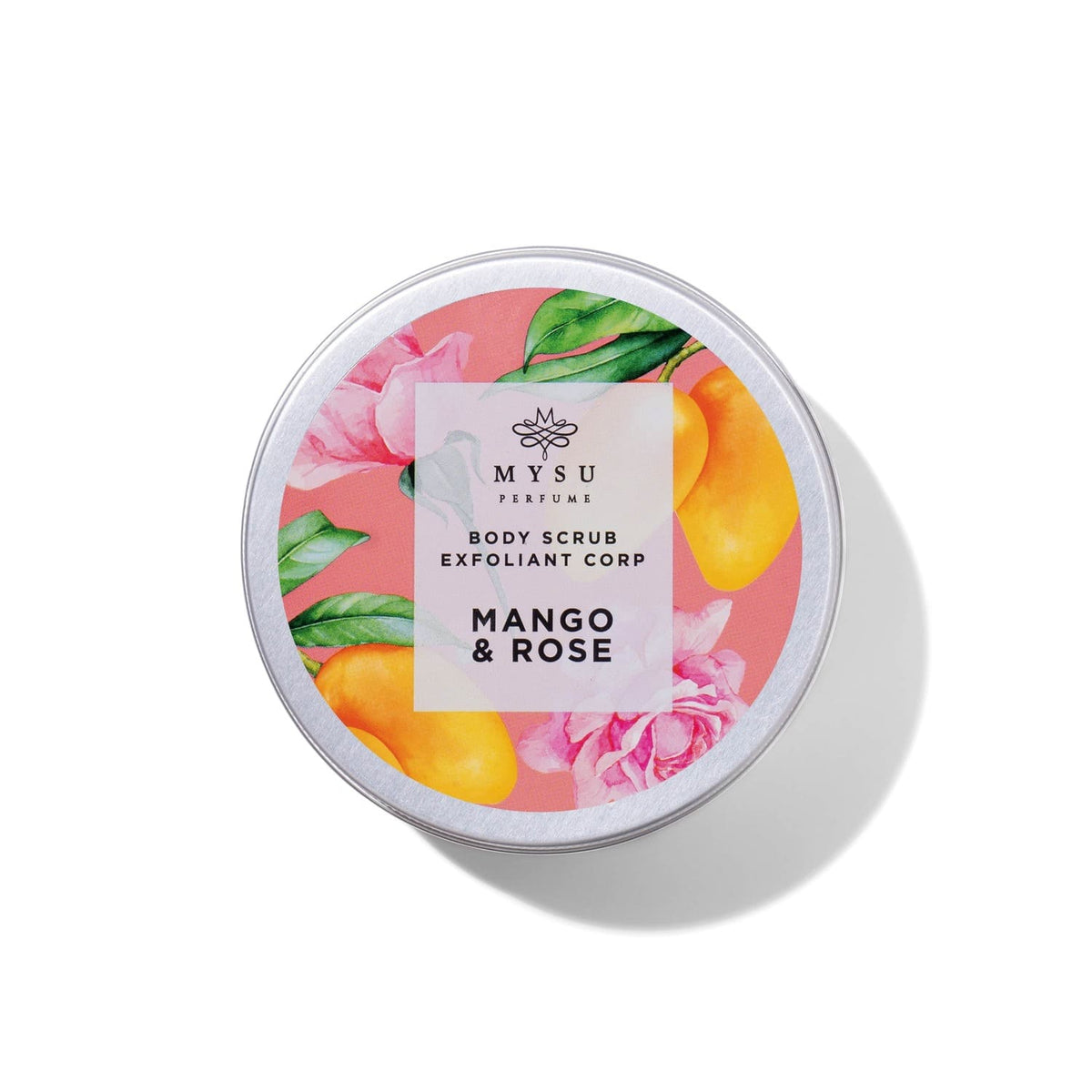 scrub de corp exfoliant cu mango si trandafir